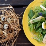 Insalata con uova di quaglia a - Diana Grandin Foodblog